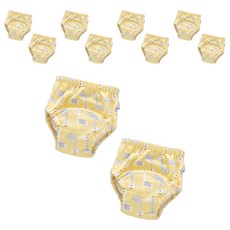 스타도어 유아용 큐트패턴 배변팬티 2p 세트, 기린, 5개