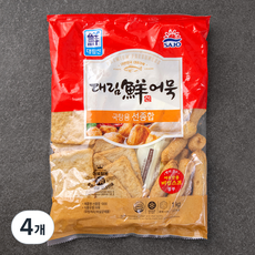 대림선 어묵 국탕용 선종합, 1kg, 4개