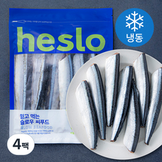 해슬로 손질 꽁치 (냉동), 4개, 500g