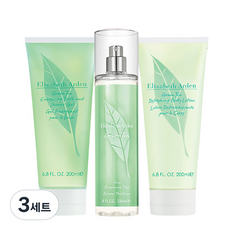 엘리자베스아덴 그린티 바디로션 200ml + 샤워젤 200ml + 바디미스트 236ml 세트, 3세트
