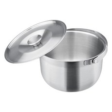 CLARE 白金鋼316可提式調理鍋, 單品, 16cm, 白金色, 1個