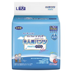 康乃馨 健護成人平口褲, L, 10片, 1包