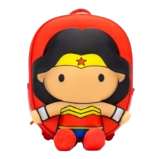 Paladone 神力女超人兒童背包 立體玩偶, 5L, 紅色