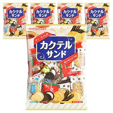 Matsunaga Seika 松永製菓 綜合夾心餅乾, 5包, 240g