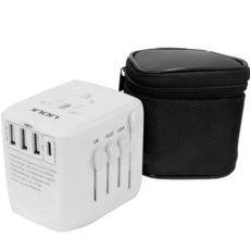 INON 4孔旅行用多功能轉接頭 白色 IN-TA410C, 1個