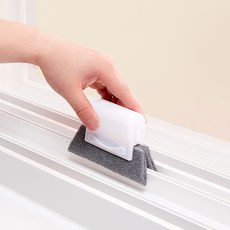 Cleanboss 縫隙清潔刷 8p + 2種握把 x 2p 套組, 白色, 灰色(握把), 1套