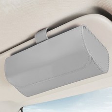 엠노블 차량용 선글라스 케이스, 그레이, 1개