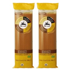 알치네로 유기농 통밀 스파게티, 500g, 2개