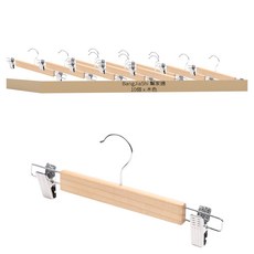 BangJiaShi 幫家適 實木衣架, 木色, 10個