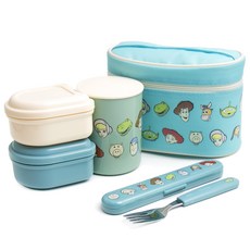 Skater 史努比印花便當盒組 KCLJC6AG 560ml, 玩具總動員, 1套