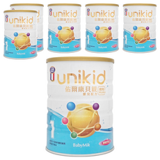 BabyMik 佑爾康貝親 嬰兒配方奶粉 1號 0~12月, 850g, 6罐