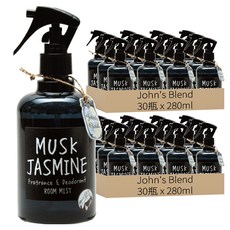 John's Blend 香氛噴霧, 麝香茉莉花, 280ml, 60瓶