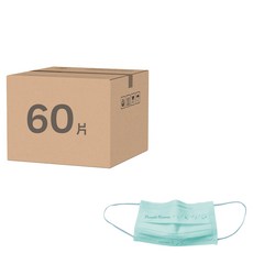 MITENXIN 天心生醫 史努比鋼印成人平面口罩, 音樂系列 水綠, 30片, 2盒