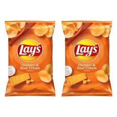Lay's 樂事 洋芋片 切達起司酸奶油口味, 2個, 184.2克