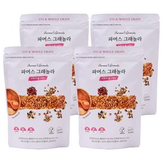 키토제니 파머스 무화과홀그레인 그래놀라 시리얼, 150g, 4개