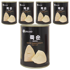 JIULAO 죽순 하프컷 통조림, 5개, 552g