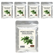 모미스 네츄럴 인디아 헤나 염색제 100g, 케미컬브라운, 5개