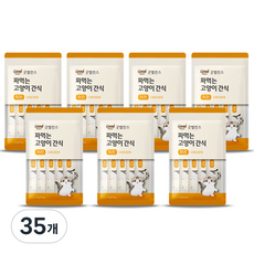 굿밸런스 짜먹는 고양이 간식, 치킨, 60g, 35개