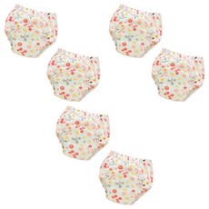 스타도어 유아용 큐트패턴 배변팬티 2p 세트, 플라워, 3개