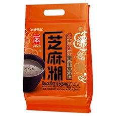 e.Ben 一本 黑米高鈣芝麻糊, 30g, 10包, 1袋