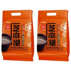 e.Ben 一本 黑米高鈣芝麻糊 30g x 10包 台灣製造, 2袋