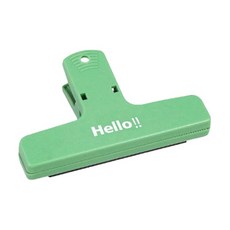 PDS家居裝飾 HELLO 磁鐵夾, 綠色