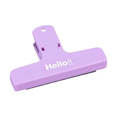 PDS家居裝飾 HELLO 磁鐵夾, 紫色