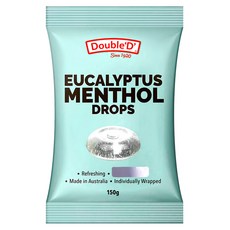 Double'D' 潤喉糖 薄荷尤加利, 150g, 1袋