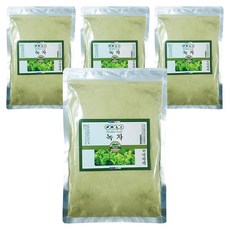 寶城綠茶粉, 500g, 4包