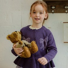 Ellalouise Ella Louise 女孩 Avequetoir Ella 絲帶開襟衫