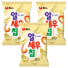 NONGSHIM 農心 蝦片, 75g, 3包