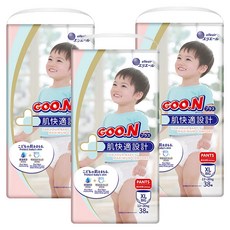 GOO.N 大王 日本製 肌快適系列 嬰兒紙尿褲 12~20kg, XL, 114片