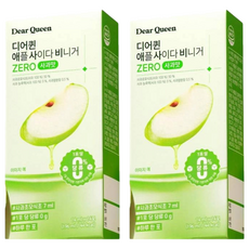 Dear Queen 蘋果醋ZERO 蘋果口味 14入, 196ml, 2個