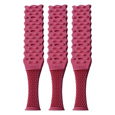 即室好物 超省力按摩拍痧拍打棒, 3支, 紅色