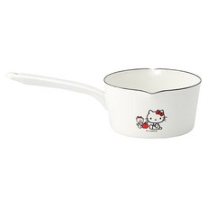 Skater 琺瑯牛奶鍋 1.2L, 14.8cm, Hello Kitty, 1個