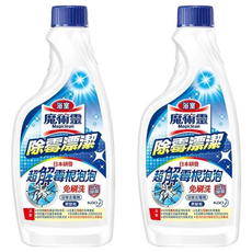 Kao 花王 Magiclean 魔術靈 浴室除霉漂潔, 日本研發 超解霉根泡泡 免刷洗, 500ml, 2瓶