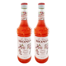 MONIN 莫寧 櫻花風味糖漿, 700ml, 2瓶