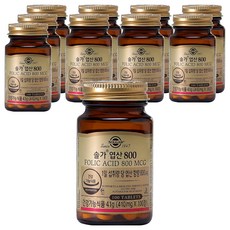 솔가 엽산 800, 100정, 10개