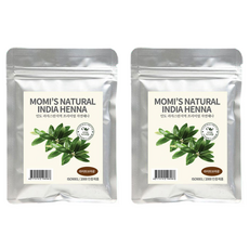 모미스 네츄럴 인디아 헤나 염색제 100g, 케미컬라이트브라운, 2개