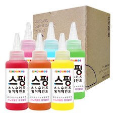 兒童可水洗顏料組, 70ml, 6色/組