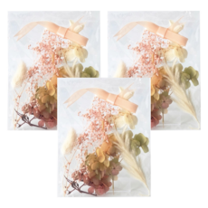 A-ONE 匯旺 浮游花DIY花材包 3包, 霞光璀璨