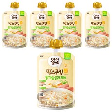 아이꼬야 맘스쿠킹 이유식, 100g, 5개, 닭가슴살 + 채소 혼합맛