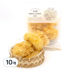 소담히 건조 백목이버섯, 100g, 10개