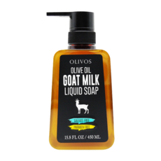 OLIVOS 奧莉芙的橄欖手工皂 土耳其冷壓初榨橄欖油液態皂, 1個, 450ml