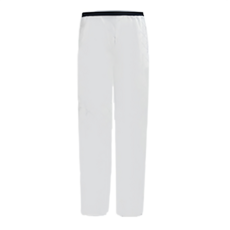 捷華 分離式雨衣下褲, 彈性褲腰, 加長褲腳, 透氣, 白色, XXL