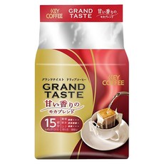 KEY COFFEE 香甜研磨濾掛咖啡, 1個, 15個裝, 6g