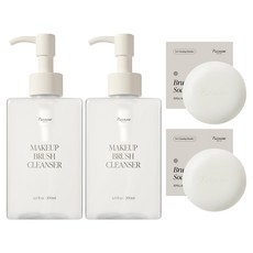 피카소 메이크업 브러쉬 클렌저 + 클렌징 솝 미니, 2개, 200ml