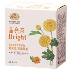 Magnet 曼寧晶亮茶 無咖啡因草本花果茶 含葉黃素、玉米黃素 隨時補充, 2g, 10包, 1盒