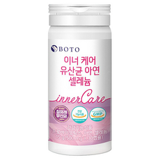 BOTO Inner Care 乳酸菌鋅硒錠 益生菌 500 mg, 30顆, 1罐