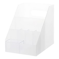 JOEKI 磨砂抽屜式桌面收納系列, 半透明色, 1個